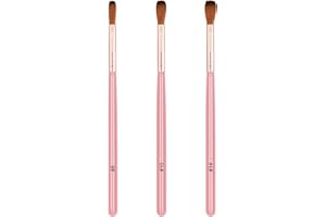 BQMEZRNUS 3 Pcs Acrylic Nail Brush Set,Size 8/10/14 Nail Brush Set for Nail Extension Acrylic Nail Art Design Women Gift Set – Manicure & Pedicure Nail Brushes for Professional Use
