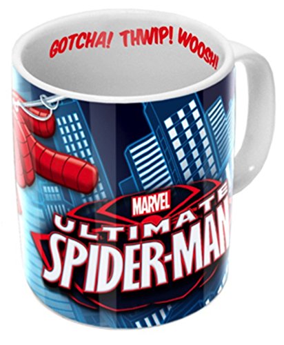 Joy Toy 23638 – Spiderman Keramiktasse 320 ml in Geschenkpackung, 12 x 9 x 10 cm - 2