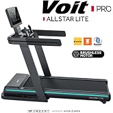Voit PRO ALLSTAR LITE &ndash; LED Işıklı 3.0 HP Koşu Bandı, Telefon İ&ccedil;in Kablosuz Şarj, 22 km/h, 15 Eğim, Katlanabilir, Bluetooth