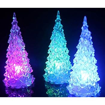 DGLIANYA Rotating Fiber Optic Lamp Romantic Night Light 9 Colors Rechargeable Color Changing