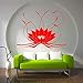 Produktbild Lotus wandaufkleber abnehmbare yoga wandtattoos aufkleber für schlafzimmer wohnzimmer dekoration wandbild 57 * 45 cm