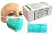 Produktbild Mundschutz Mundschutzmasken grün mit Gummibändern 50 Stück 3-lagig Einmal-Mundschutz OP Masken 99,5% Filter Original Tiga-Med