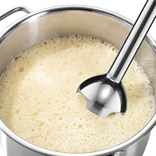 Bosch MSM2410P Stabmixer, 400 W, Edelstahl-Mixfuß, Meß-Mixbecher, mineral grau / wild purple - 5
