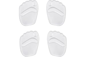BABY MOLOVE 2 Pares Almohadillas del Antepié,Plantillas de Zapatos con Tacón Alto Proteger los Pies,Metatarsales para Zapatos con Tacón Alto,Plantillas de gel