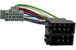 TECHEXPERT Cavo adattatore ISO Autoradio Alpine grigio 16 Pins per CDE-120R CDE-130R