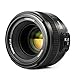 Produktbild YONGNUO YN 50mm F1.8 Objektiv AF(Blende F / 1.8) für Nikon AI DSLR-Kamera, Autofokus mit TARION Tasche