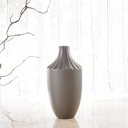 Purelifestyle, GYP029, 3-er Set Vasen aus Keramik Deko Tischdeko Hochzeitsdeko Pozellan Höhe 20,5&15&11,5 cm Weihnachtsgeschenk Valentinstag Geschenk Geburtstagsgeschenk Hochzeitsgeschenk - 5
