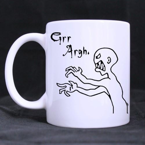 2buymore Mug Mutant Enemy Logo from Buffy 11 OZ White Mug 100% Ceramic Coffee/Tea White Cup