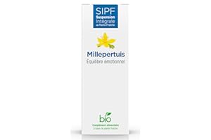 SIPF MILLEPERTUIS Bio Français 100 ml | Solution Buvable De Plantes Fraîches pour Réguler Naturellement l'Humeur et les Émotions | Origine France Certifiée Certifié AB | Laboratoire SYNERGIA