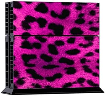 PlayStation 4 Design Sticker Skin Set for console + 2 controllers - animal lion pink