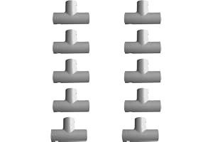 Zenitech - Set Av 10 IRL T-shirts Ø16mm - Tillbehör För Stela PVC-Rör - Enkel Och Säker Installation - NF Och CE-Normer