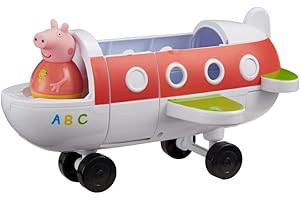 Peppa Pig 07667 Weebles Push-Along Wobbily Plane, Toys, Pre-School Vehicles, Gift for Age 18 Months+