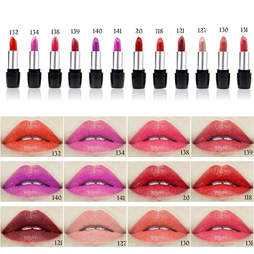 12 Farben Wasserdichte Flüssige Katze Lippenstift Make Up Liquid Lip Gloss Matte Lipstick Pen Kosmetik Lippencreme - 5
