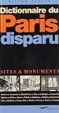 Image de Dictionnaire du Paris disparu