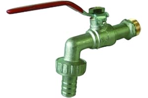 Boutté R15BJ Robinet de jardin laiton 1/4 tour 15x21 Nez tuyau ø15