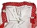 TUTTO PICCOLO "Polka Dots Ostern Easter" baby girls shorts retro with chiffon (white/red)