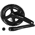 Shimano 105 FC-R7000 105 double chainset, HollowTech II 175 mm 53 / 39T, black