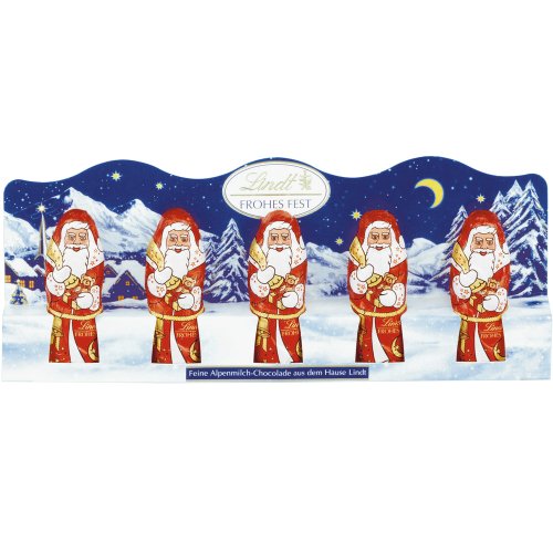 Preisvergleich Produktbild Lindt Mini-Weihnachtsmänner