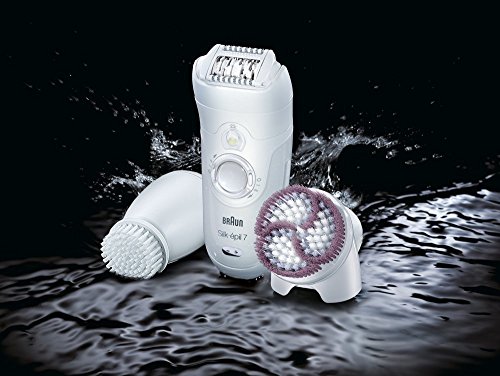 Braun Silk-épil 7 Skin Spa Epilierer 7-929, mit Gesichtsreinigungsbürste - 3