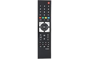 Kafuty Ersatz TV Fernbedienung, ABS TV Fernbedienung für GRUNDIG TV RC3214803 / 01 TP6187R TS1187R RC3214801 / 02 26VLE8200WL 26VLE7101WF 26VLE7101BF (schwarz)