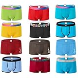 EEYAGEN Jinshi Herren-Boxershorts, sexy, mit Design, bunt
