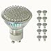 Produktbild 10x Lumenbest led lampe GU10 LED Scheinwerfer 230V 80LED 120 Grad Innenbeleuchtung 300Lumen 4W Warmwei ersetzen 40W