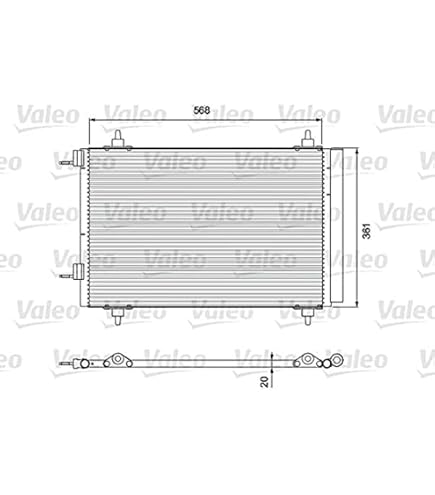 VALEO VA817608 Valeo Risc./Cond