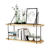 Hochwertige Materialien: Eisen + Holz, hohe Belastbarkeit: 10-28kg gleichmäßig verteilt, mit einer so großen Tragfähigkeit