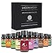 Produktbild Lagunamoon ätherische Öle für diffuser, aromatherapie öle, ätherische öle Geschenk Set Top 20 Pure bio öle Lavendel, Weihrauch, Pfefferminze, Rose, Rosmarin, Sandelholz, Zitrone, Vanille, Jasmin, Zitronengras, Eukalyptus, Bergamotte