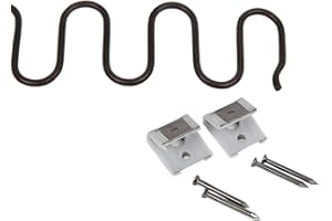 RCQDJSC ZIG ZAG SESSELFEDERN 66 cm mit CLIPS und NÄGELN POLSTERMÖBEL Zubehör (5 Stück)