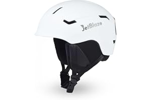 JetBlaze Ski Helmet Mens Women Unisex Ski Helmet Snow Sports Helmet With Vents For Skiing Snowboard Snow Helmet For Adults Youth