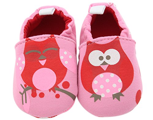 BONAMART Baby Girls Boys Toddler Soft Sole Shoes Slippers For 0-24 Months
