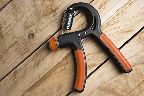 Hand-Trainingsgerät, Mture Federgriffhantel Fingerhantel Handmuskeltrainer Handgreif-Trainer Griff-Verstärker einstellbarer Widerstandsbereich von 22 bis 88 Pfund (10-40 Kg) - 9