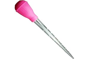 AUXPHOME 50 ml de alta calidad de plástico sin goteo de gran capacidad para pavo Baster, plástico transparente transferencia líquido cuentagotas pasteur pipetas para acuario, pecera, pipeta de alimentos