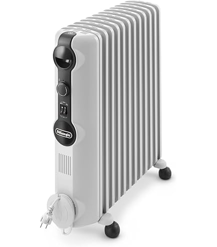 Petit Radiateur électrique 170W, 2 Vitesses, 18V, Alimenté
