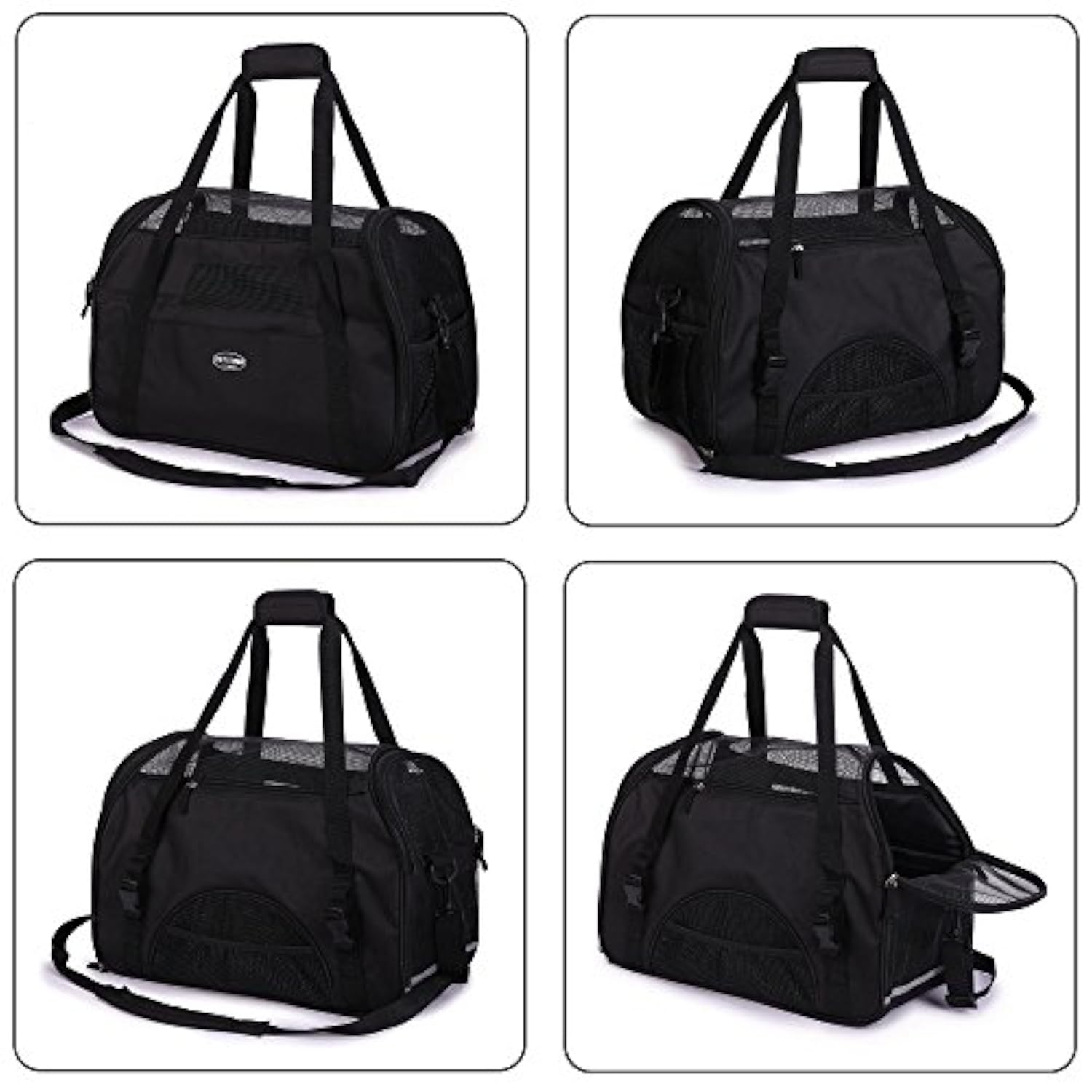 Sac Transport Petit Chien Chat Voyage Porte Pliable Avion