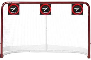 TronX Extreme Goal Targets - Sharp Shooting Training Aid - Helps You Score More Goals - Installed in Seconds - Fits Any Regulation Size Nets - Used by The Pros, Get Better at Hockey