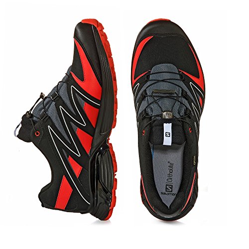 Salomon Homme XA Pro 3D, Black/Magnet/Quiet Shade, Synthétique/Textile, Chaussures de Course à Pied et Trail Running, Taille 44.6 - 2