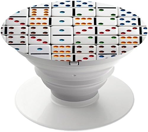 Premium Mounts and Stand, Expanding Stand Pop Grip Mount Sockets for iPhone,Smartphones and Tablets - Dominoes