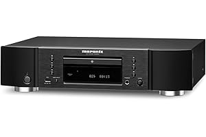 Marantz CD6007 HiFi CD Player, CD Spieler, CD- und CD-R/RW-Wiedergabe, USB, Kopfhörer-Verstärker, Schwarz