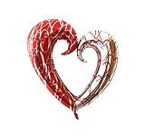 Robusta construcción ✅ ★ RM ★ Globo P026 XXL protectores aluminio globo corazón amor San Valentín Boda 110 cm Corazón gigante globo ★ RM ★