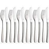 Inhalt: je 6 Vorspeise-/ Dessertgabeln und 6 Vorspeise-/ Dessertmesser. Länge: 18,8- 20,7 cm - Artikelnummer: 1271566330