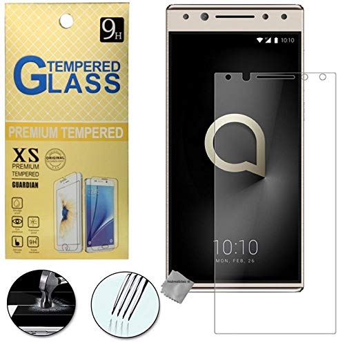 htdmobiles Film de Protection vitre Verre trempe Transparent pour Alcatel 5