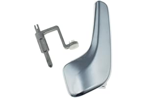 Bohaner Maniglia cromata per porta interna sinistra e sinistra, per Opel Corsa D MK III 13297813 2006-2014