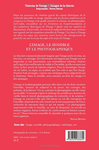 L'image, le sensible et le photographique