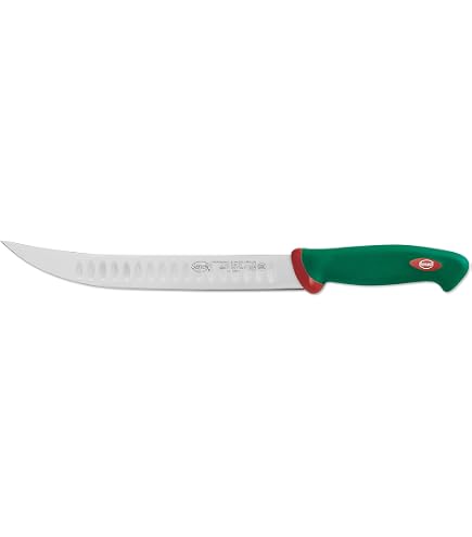 Victorinox Linea Fibrox, coltello da macello a scimitarra, lama lunga