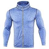 Herren Hoodie,TWBB Schlank Kapuzenpullover Mit Reißverschluss Einfarbig Lange Ärmel Sweatshirt Pullover Mantel Outwear Sweatjacke Hemd