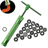 √Ein Miniatur-Hand-Lehm-Extruder.
