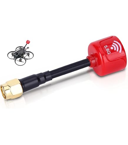 Antenna Patch 5.8 GHz 9.4 DBi A Tripla Alimentazione Per FPV – Connettori SMA Maschio, Polarizzata Circolare, Efficienza 83.5% Per Drone Da Corsa