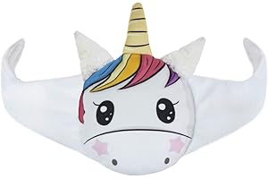 FEROCITY Sweet Cherry Stone Animal Cushion for The Baby's Tummy Organic Cherry Stone Heatable Pillow "Heat and Cold Therapy" Unicorn 2 [088]